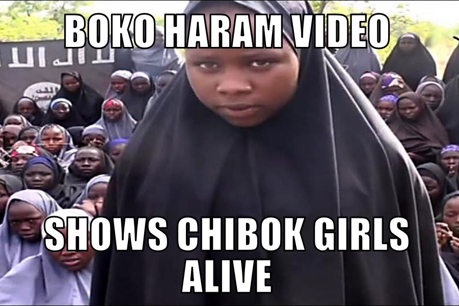 Chibok Girls Shown Alive