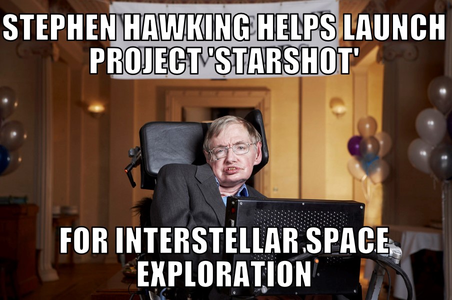Stephen Hawking Helps Launch Project ‘Starshot