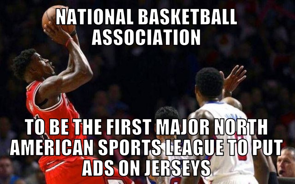 NBA Jersey Ads