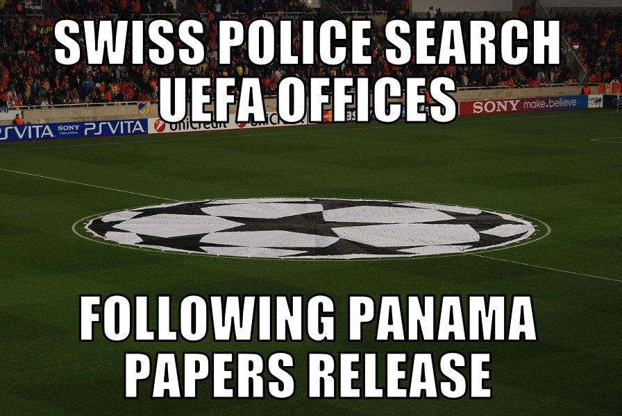 UEFA Offices Searched