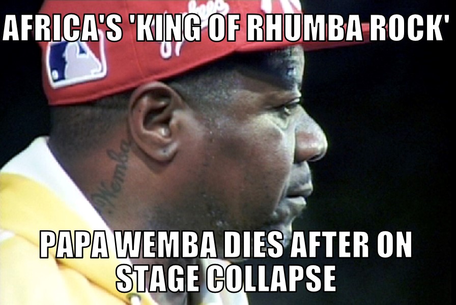 Papa Wemba Dies
