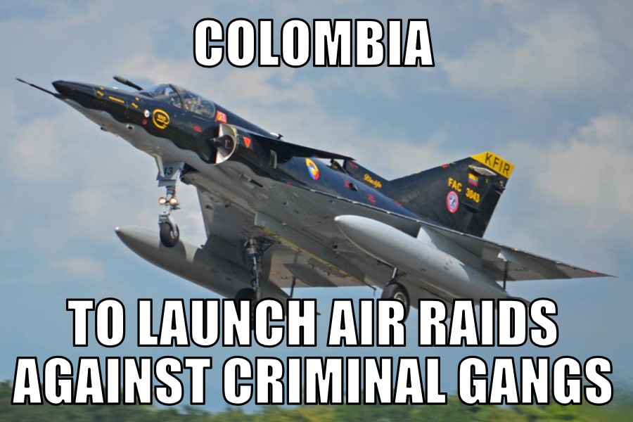 Colombia Air Raids