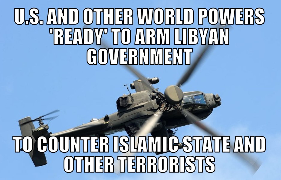 U.S. ready to arm Libya