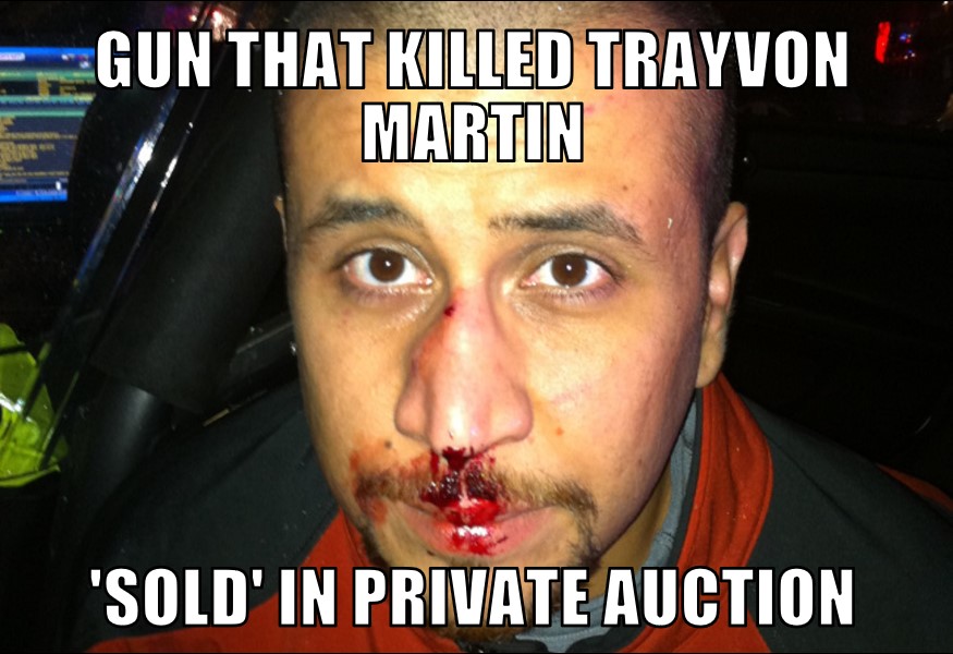 George Zimmerman sells Gun that killed Trayvon Martin