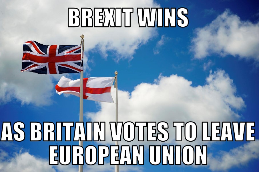 Brexit wins
