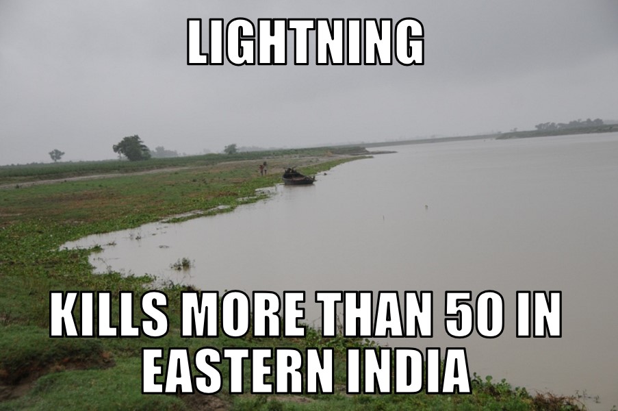 India lightning kills more than 50