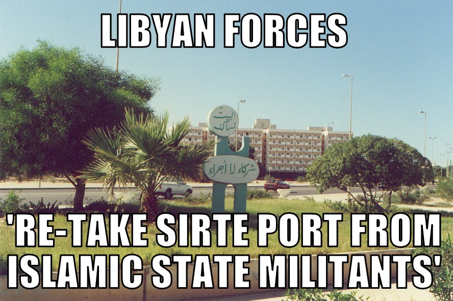 Sirte port re-taken from Islamic State