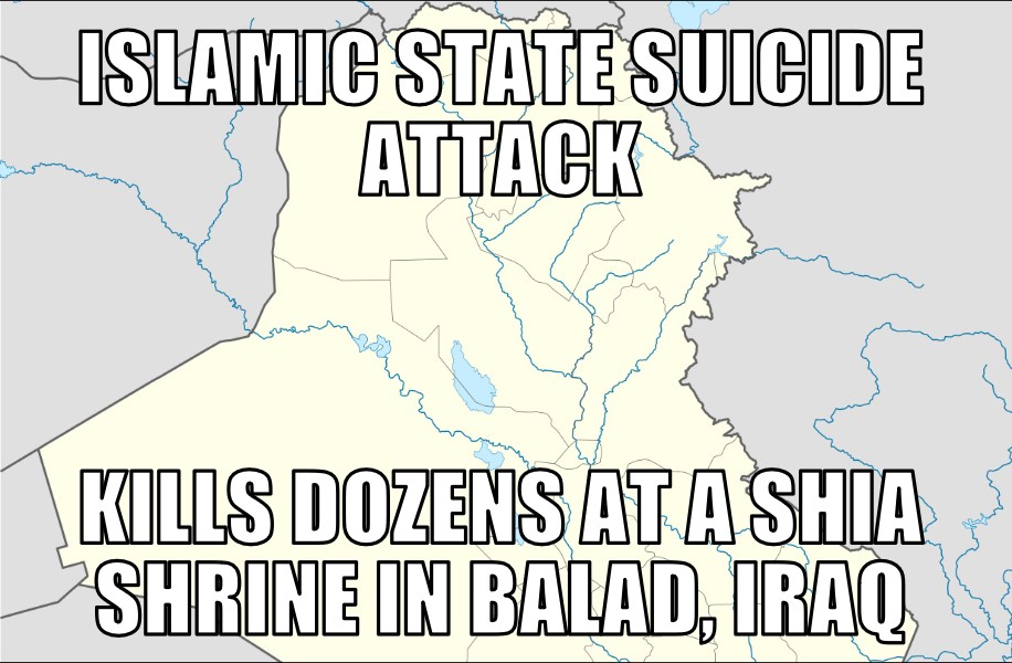 Iraq shrine attack kills dozens in Balad