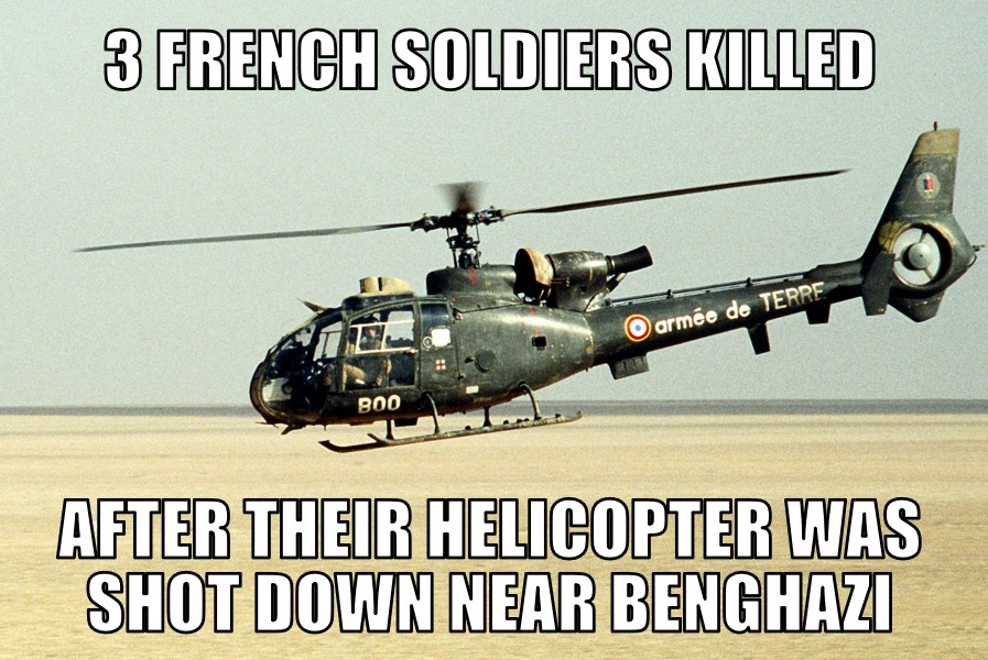 French soldiers killed in Benghazi helicopter crash