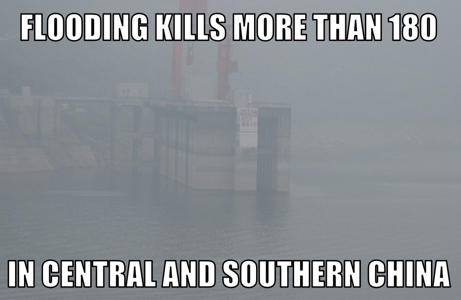 China floods