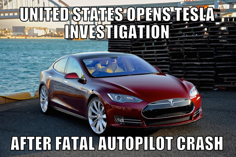 Tesla autopilot crash investigation