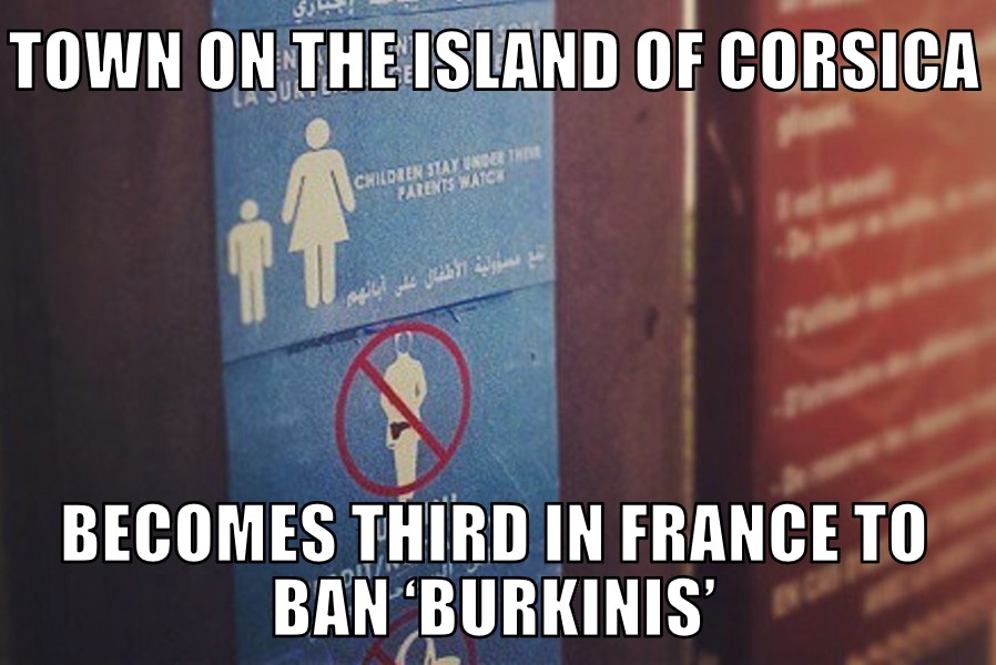 Corsican Burkini Ban
