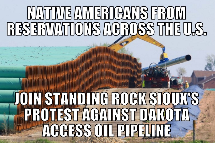 Dakota Access pipeline protest