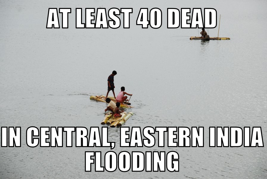 Flooding in Central, Eastern India