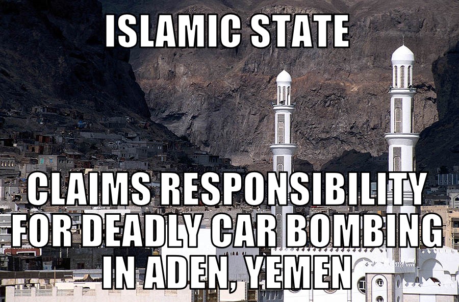 Islamic State claims Aden bombing