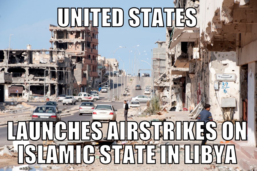 U.S. launches airstrikes in Libya