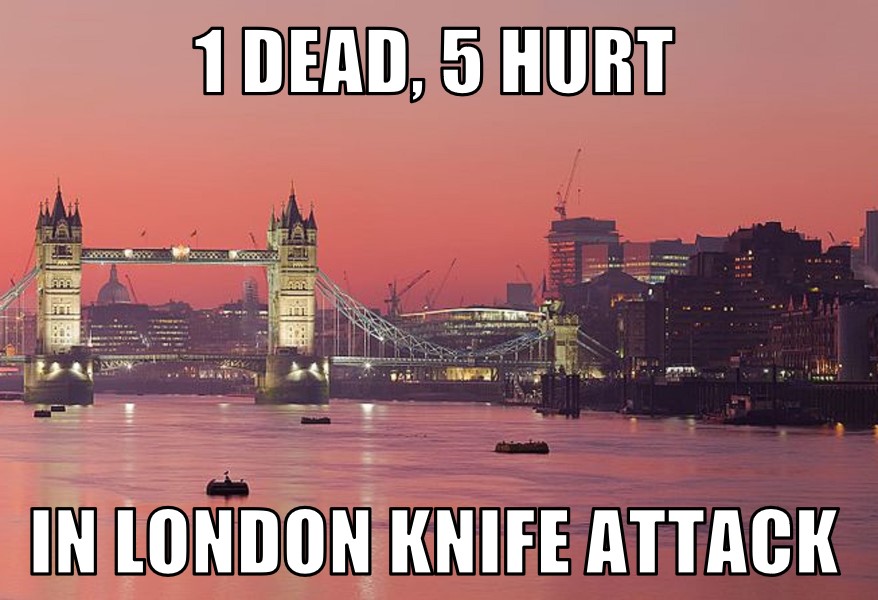 London knife attack