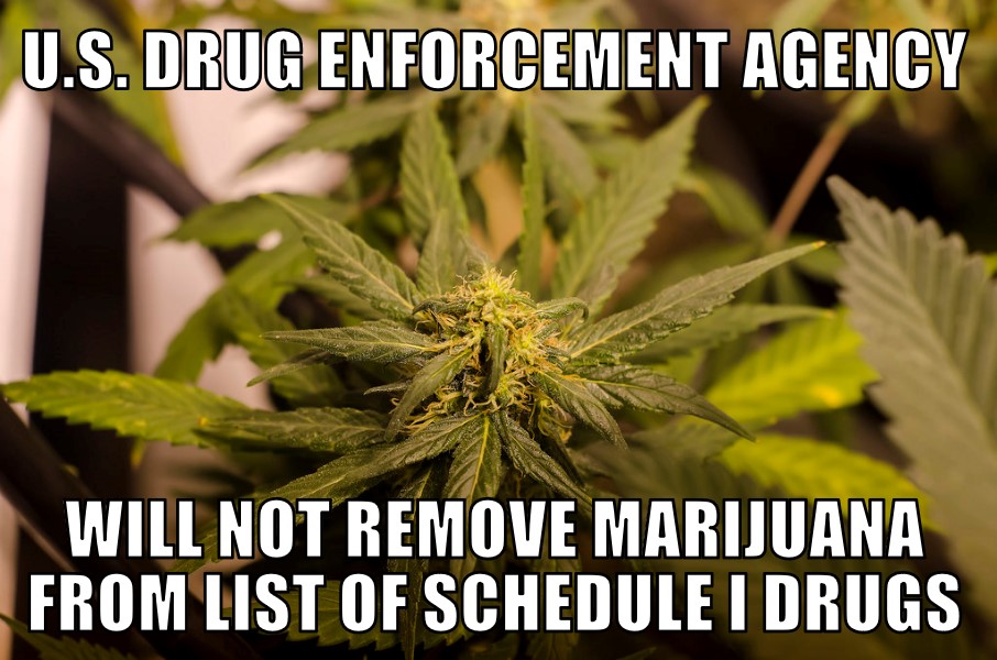 Marijuana to remain Schedule I