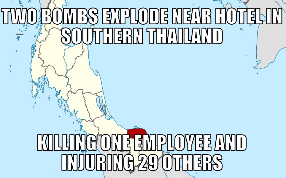 Pattani Thailand Bombing