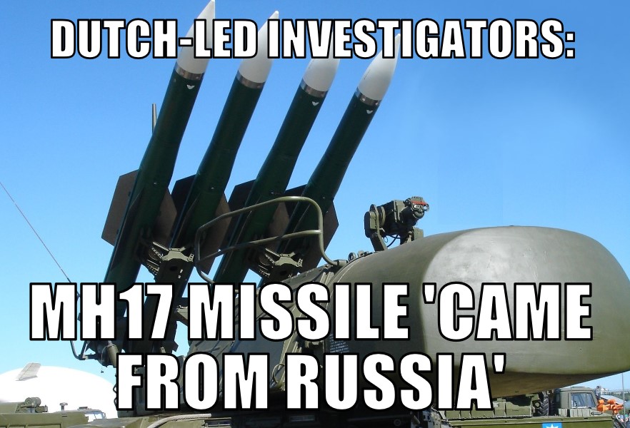 MH17 missile ‘came from Russia’