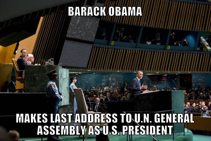 Obama last address to U.N.