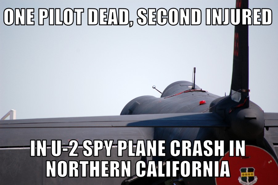 U-2 crash in California
