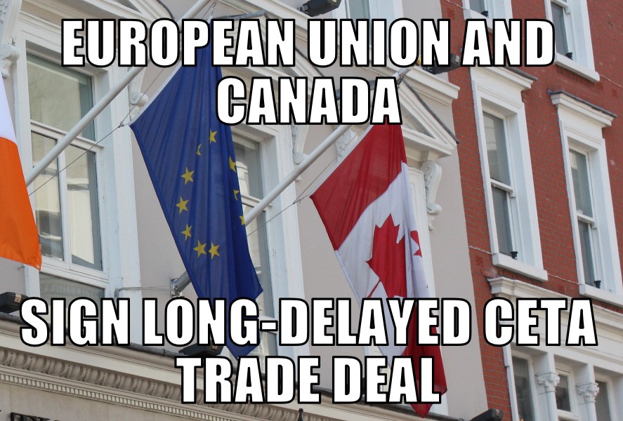 European Union and Canada sign CETA