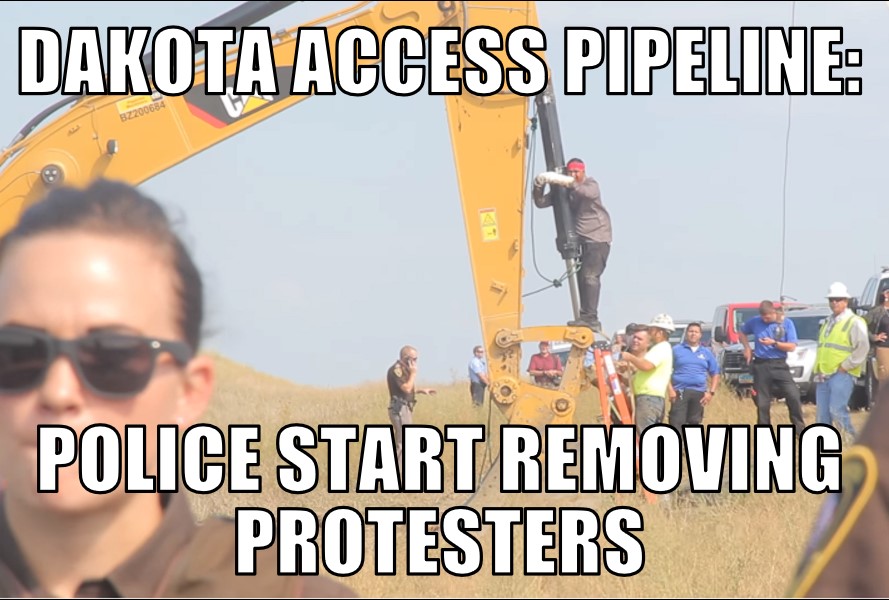 Dakota Access Pipeline protests