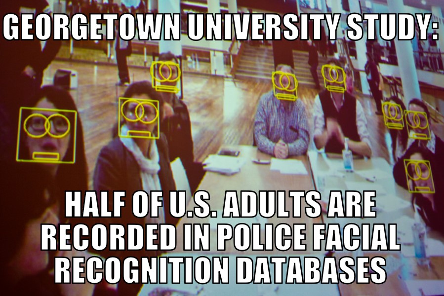 U.S. police facial recognition databases