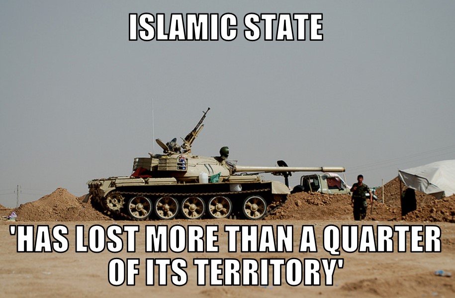 Islamic State lost territory