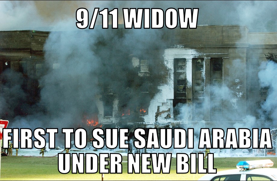 9/11 widow first to sue Saudi Arabia