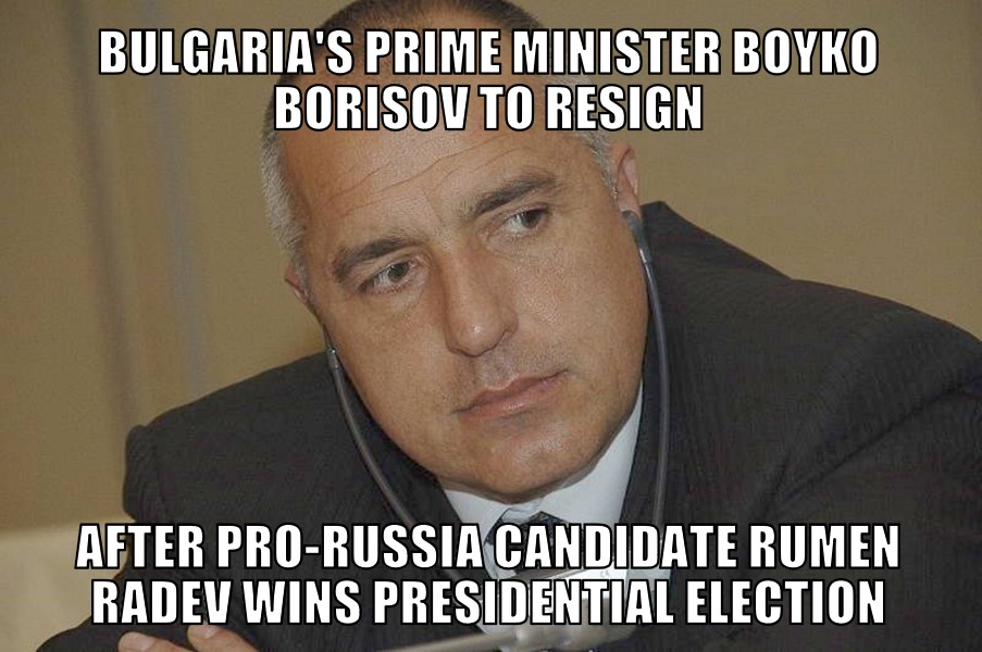 Bulgaria PM to quit after Radev wins presidential election