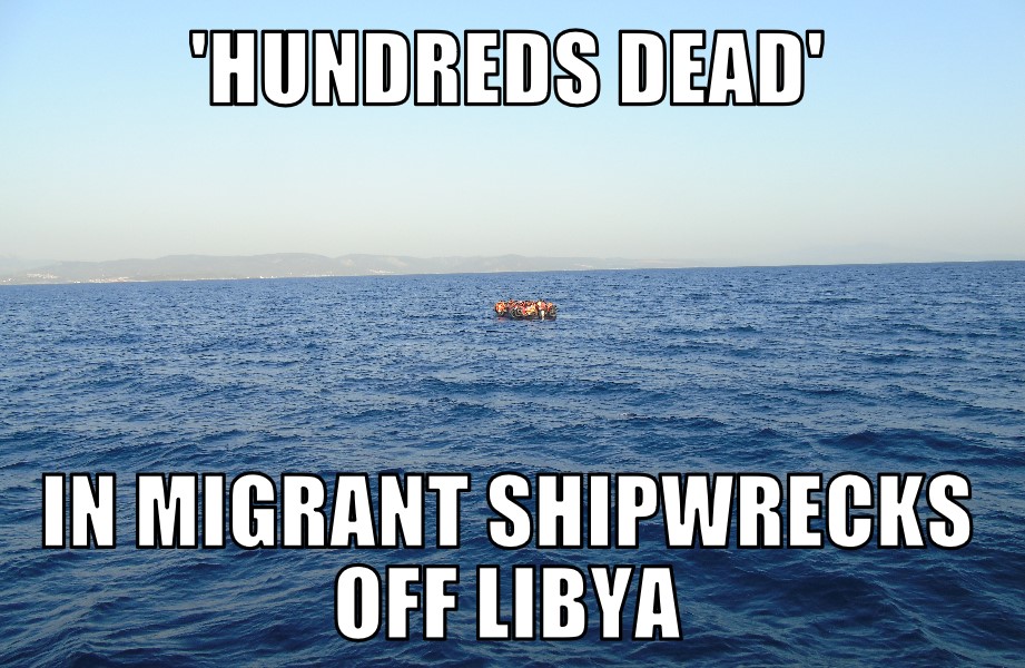 Migrant shipwrecks off Libya