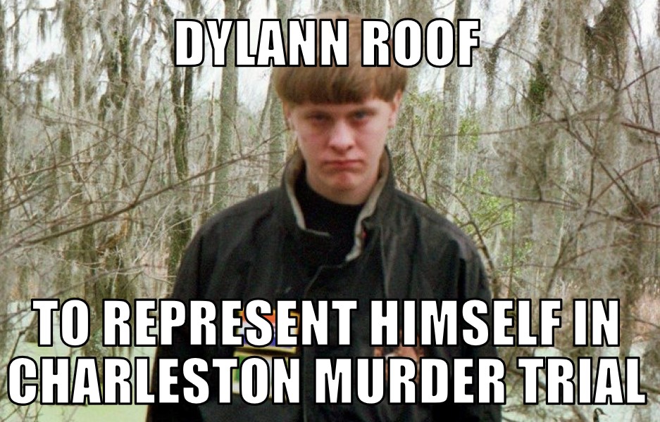 Dylann Roof to represent himself