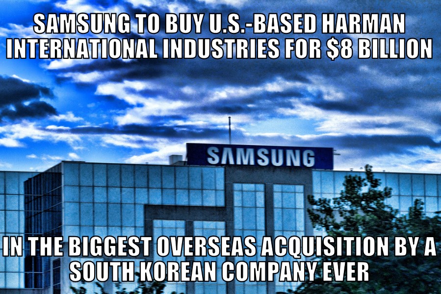 Samsung to buy Harman International Industries