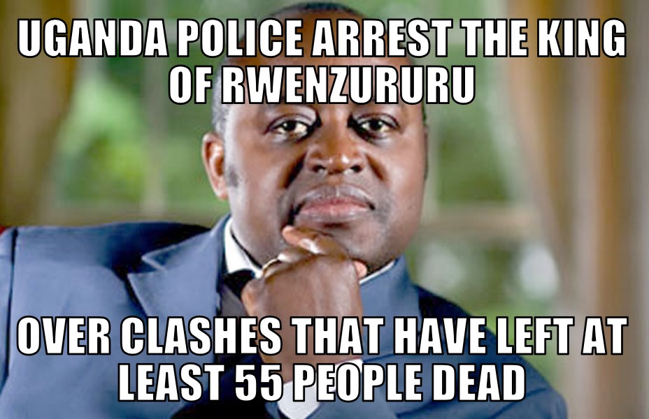 Uganda police arrest Rwenzururu king