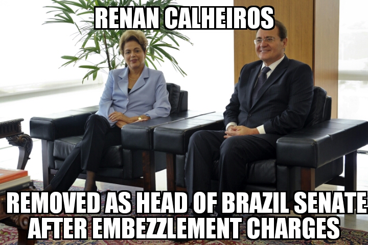 Renan Calheiros removed
