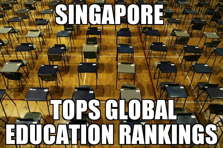 Singapore tops education rankings 