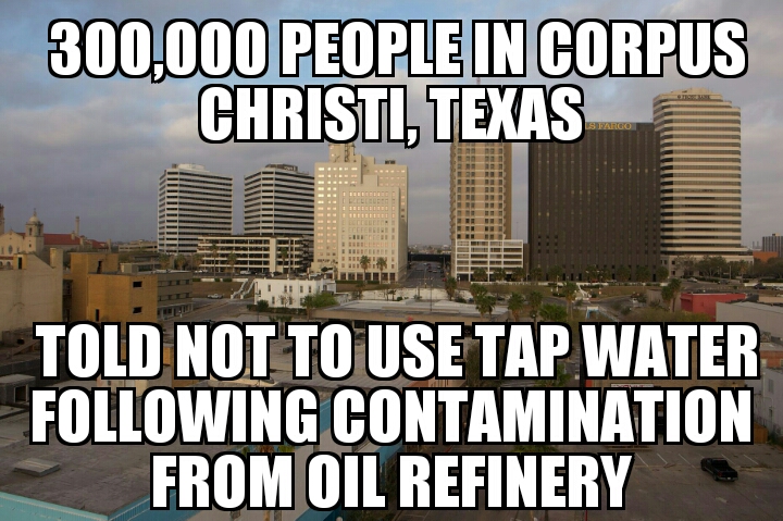 Corpus Christi water contamination 