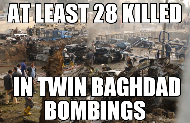 Twin Baghdad bombings