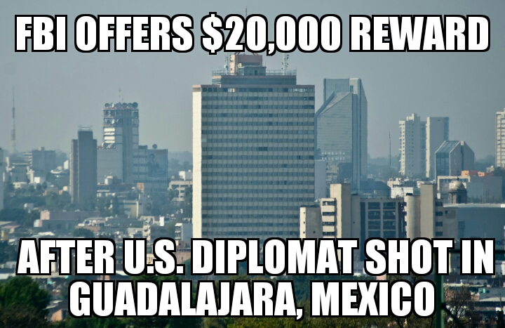 U.S. diplomat shot in Guadalajara 