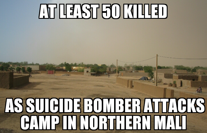 Mali suicide bombing 