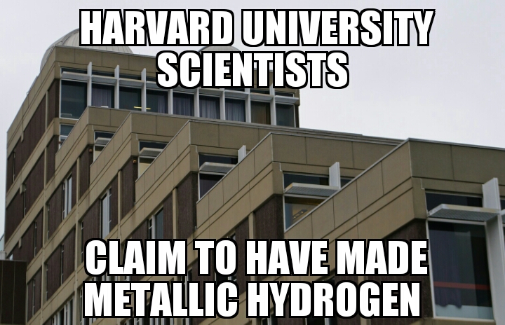 Scientists make metallic hydrogen
