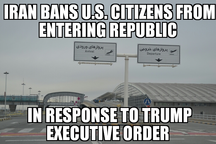 Iran bans U.S. citizens
