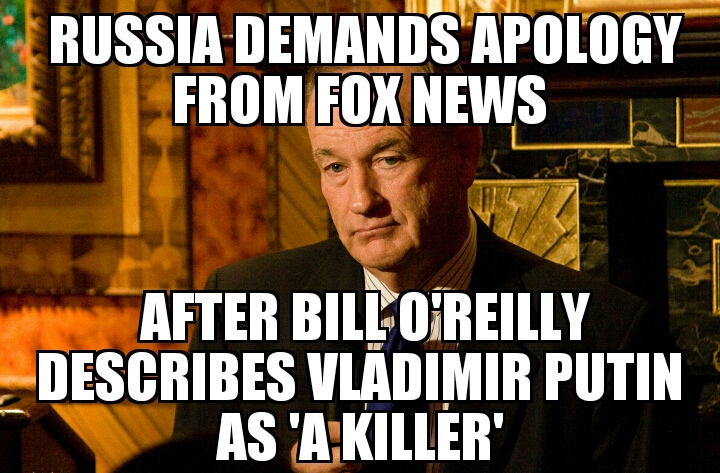 Russia demands apology from Fox News