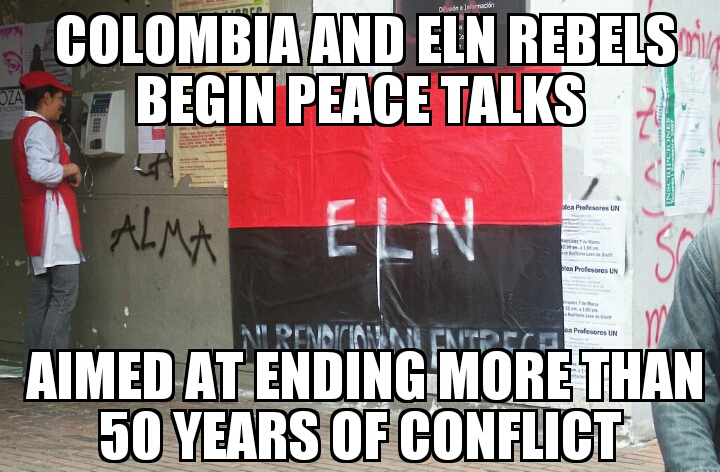 Colombia and ELN begin peace talks