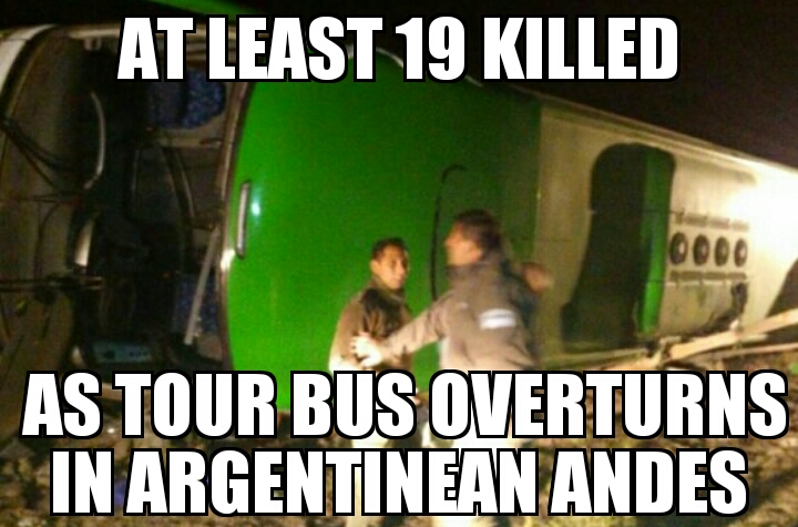 Argentina Turbus accident kills 19