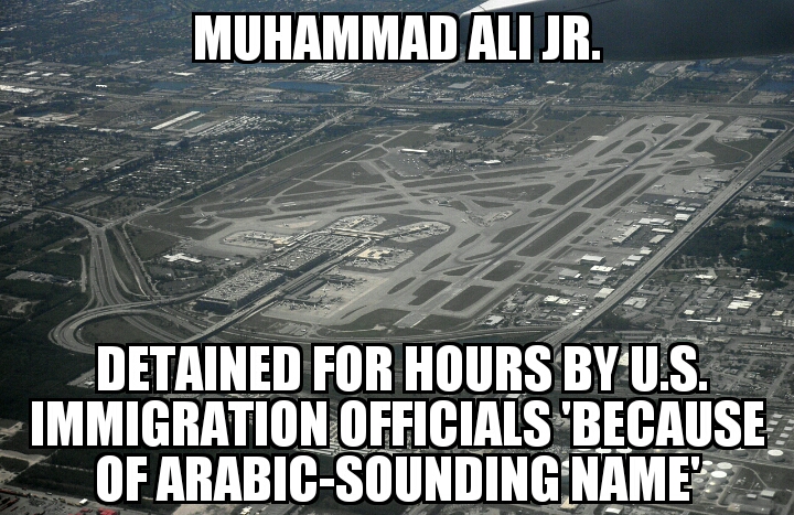 Muhammad Ali Jr. detained by U.S. immigration 
