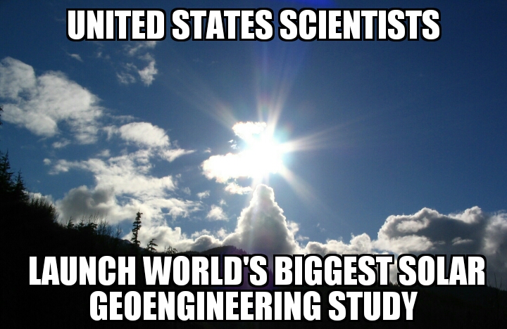 World’s biggest solar geoengineering study launched 