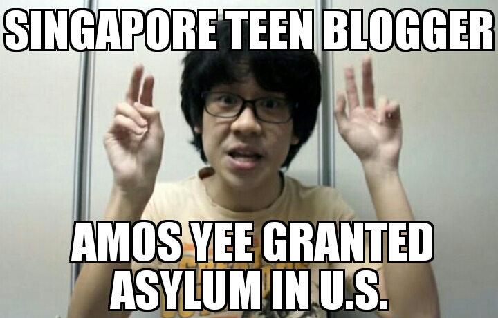 Amos Yee granted U.S. asylum 